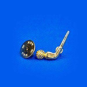 GOLF CLUB & BALL TIE TACK - MtTVD1